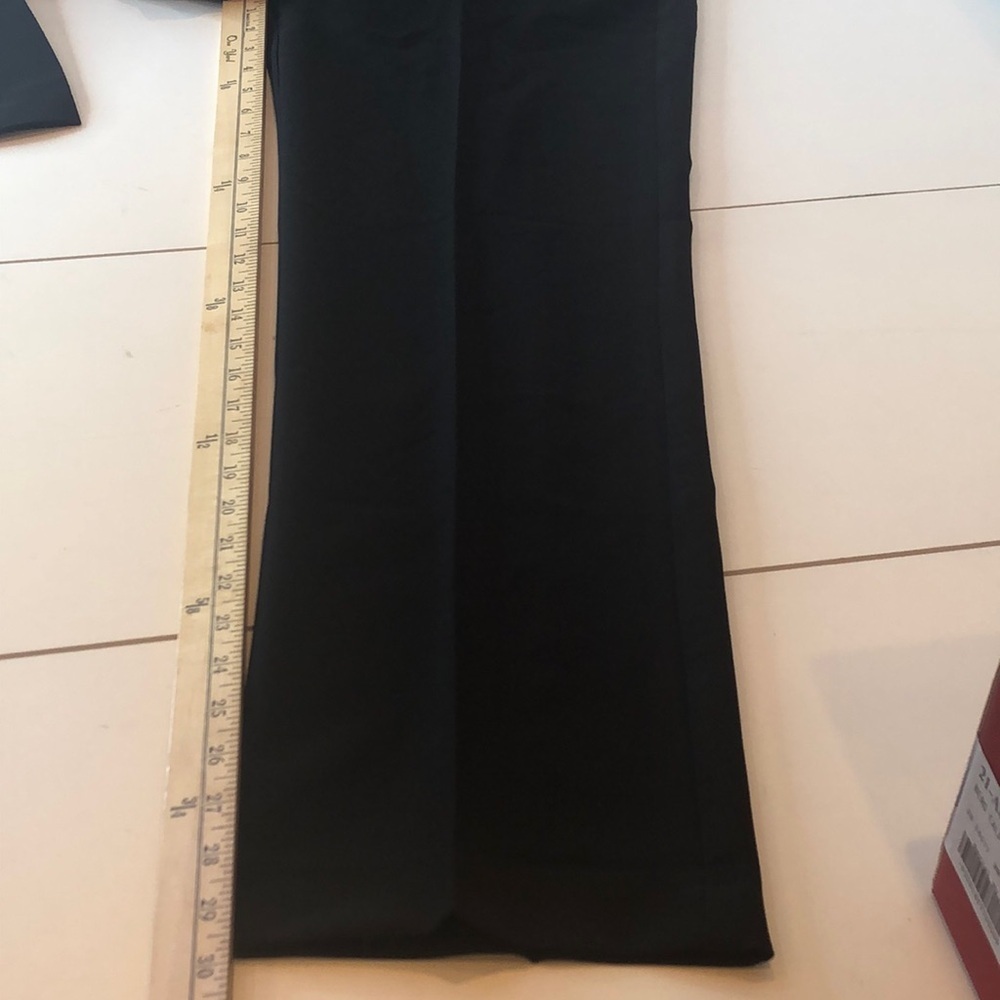NWT Cato Sleek Black Dress Business Pants Elastic Waist women’s 8P - Picture 10 of 13